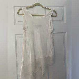 Asymmetrical White Top